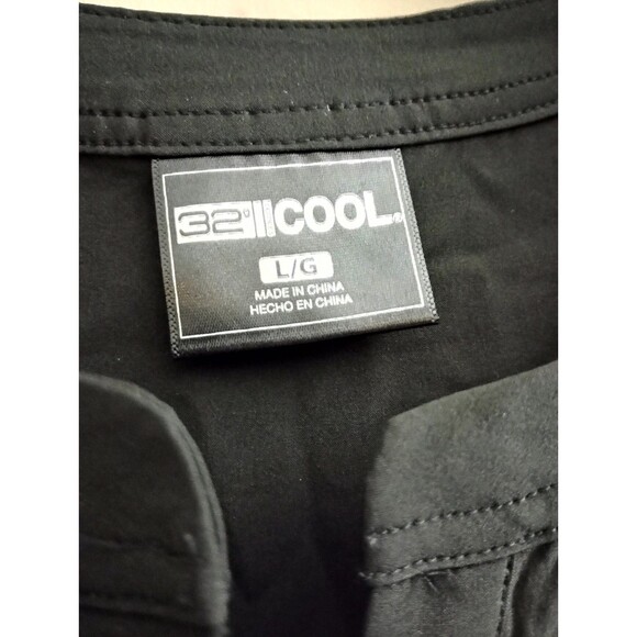 NWT 32 Degrees Cool Black Sleeveless Shorts Romper Size Large - Picture 5 of 9